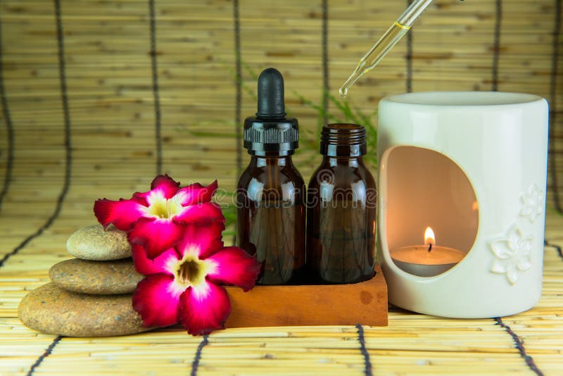 Aromatherapy Essential Oil and the Burner Stock Photo Image of closeup, hygiene 33148474