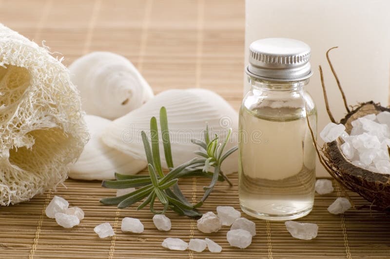 Aromatherapy items stock image. Image of meditation, body 4841599