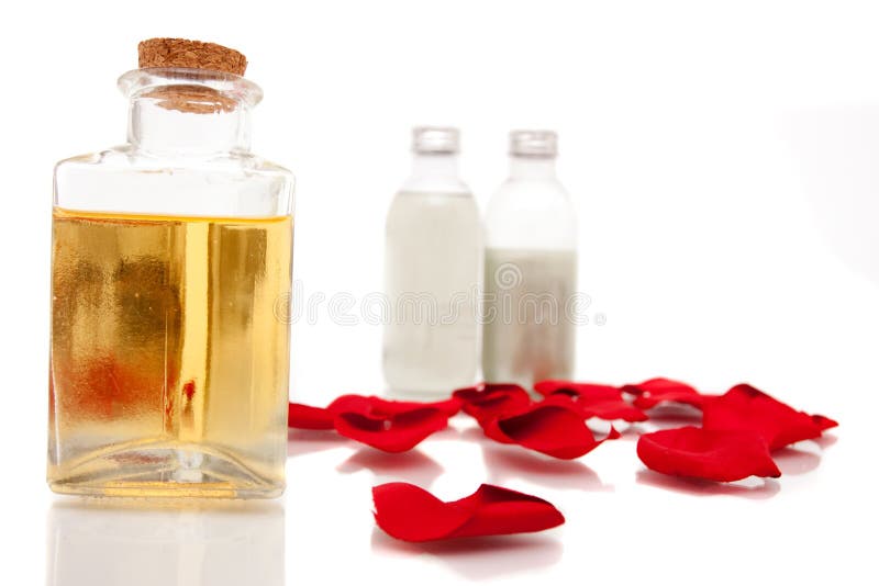 Aromatherapy oils and body lotions