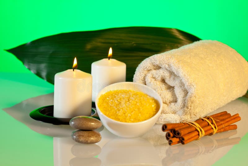 Aromatherapy and spa composition