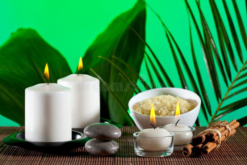 Aromatherapy and spa composition
