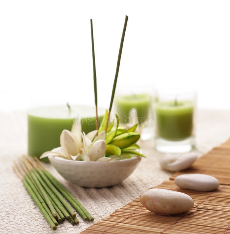 Aromatherapy sticks stock image. Image of calmness, candle 8031903
