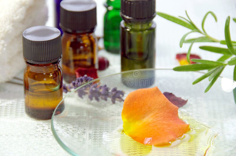 Aromatherapy treatment stock image. Image of skin, oils 30648717
