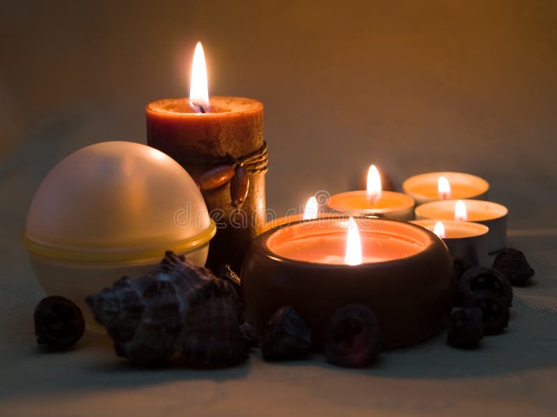 Aromatico candele sul fare Umore rilassante.