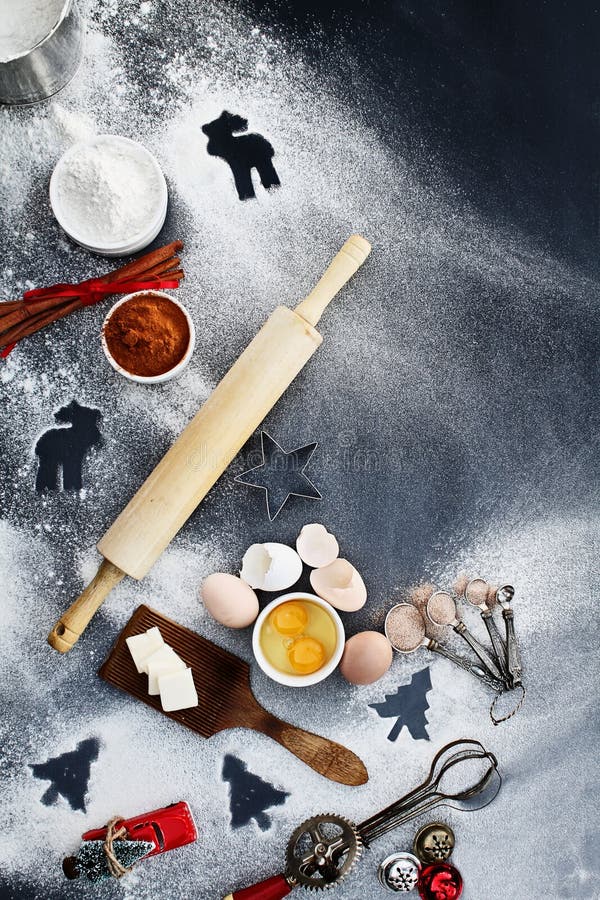 aromatiska stekheta kryddor för julkakapepparkaka arkivfoto aromatiska stekheta kryddor för julkakapepparkaka arkivfoto