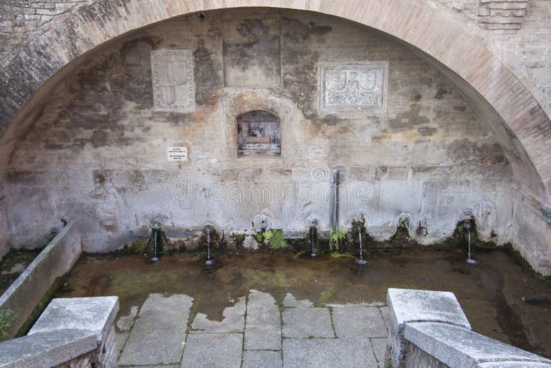 ` Arquato Piacenza Italia di Borgo Castell immagini stock libere da diritti ` Arquato Piacenza Italia di Borgo Castell immagini stock libere da diritti