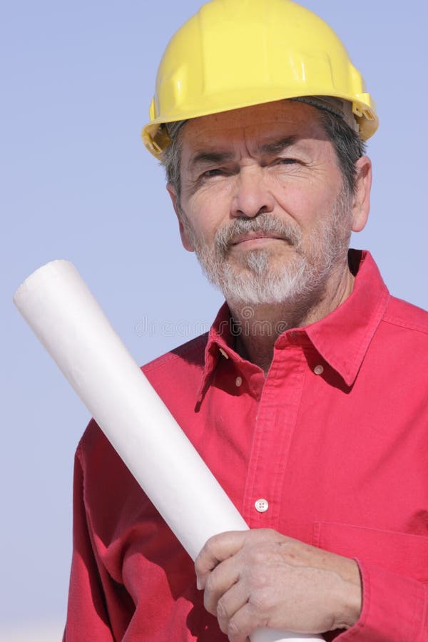 Arquiteto, Construtor, Empreiteiro foto de stock