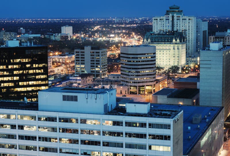 Arquitetura de Winnipeg foto de stock Arquitetura de Winnipeg foto de stock