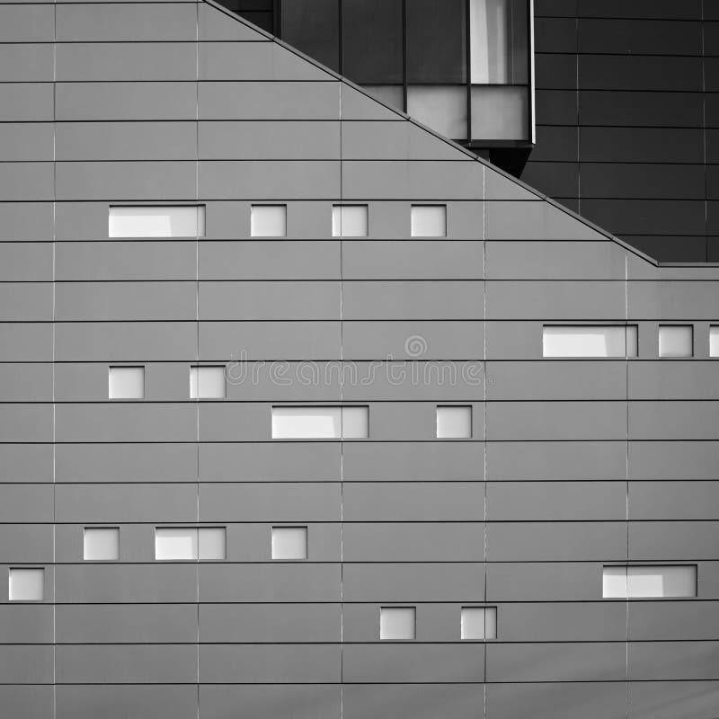 Arquitetura moderna foto de stock