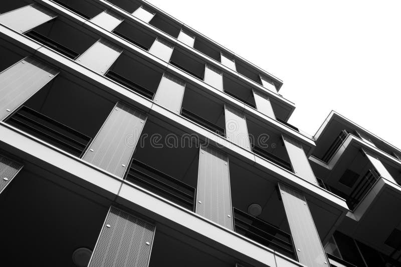 Arquitetura moderna imagem de stock