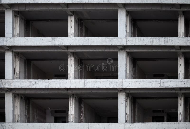 Arquitetura moderna abstrata foto de stock