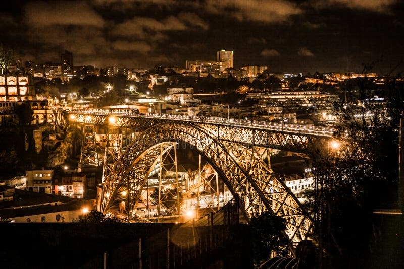 Arrabida Bridge over Douro River in Porto, Portugal royalty free stock photo Arrabida Bridge over Douro River in Porto, Portugal royalty free stock photo
