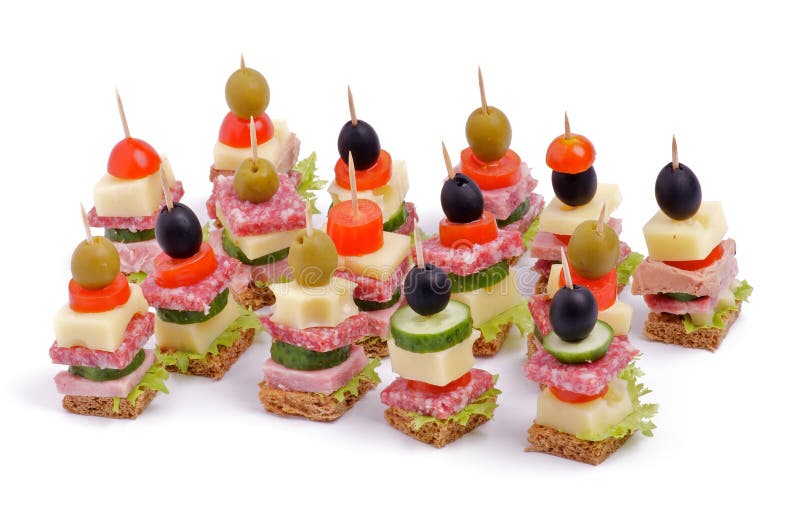 Arrangement of Appetizers