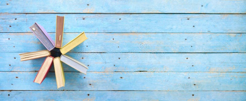 Arrangement of old books.Reading, learning, back to school concept. stock photography Arrangement of old books.Reading, learning, back to school concept. stock photography
