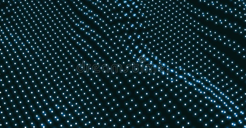 Array with Dynamic Particles. 3d Futuristic technology style. Abstract Background. . Texture. Glowing points. Vector Illustration stock photos