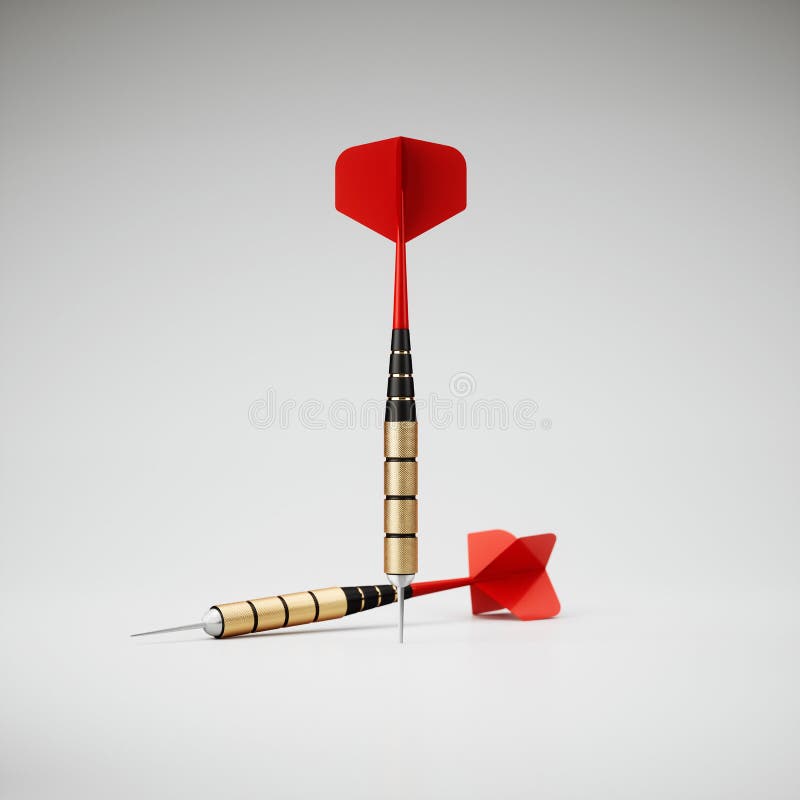 Arremessa a seta ilustração royalty free