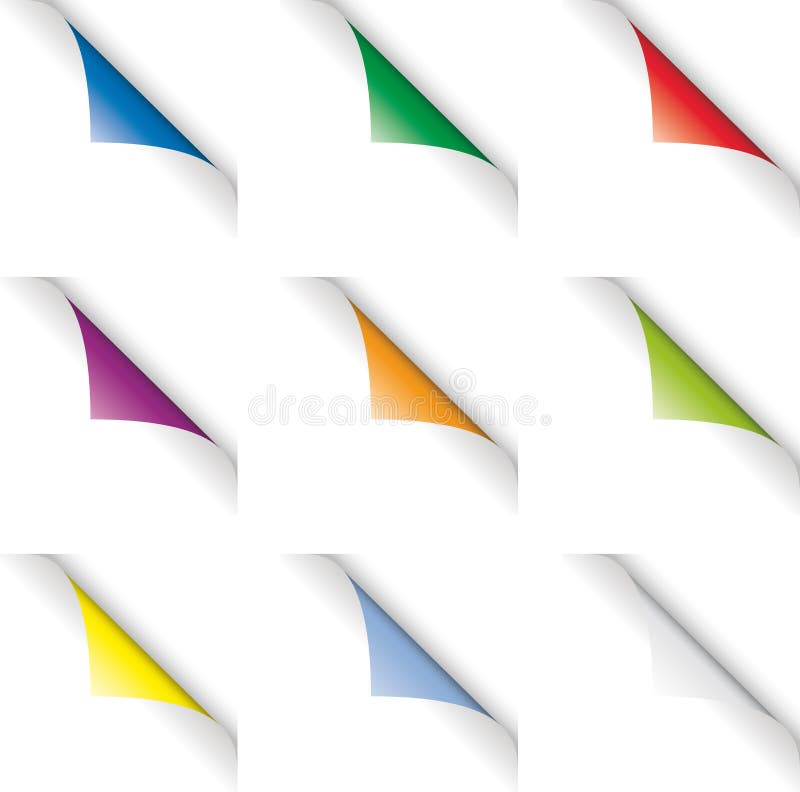 Arricciature della pagina di colore royalty illustrazione gratis Arricciature della pagina di colore royalty illustrazione gratis