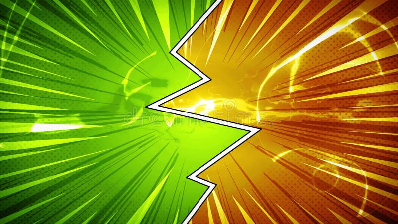 Arrière-plan De L'Action Du Livre Comique Avec Power Fx illustration libre de droits