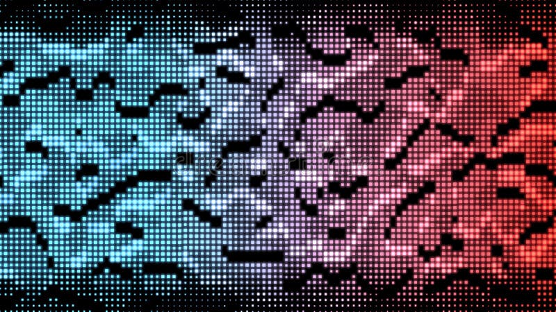 Arrière-plan de mouvement des points colorés abstrait