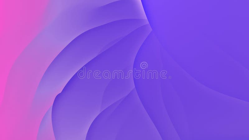 Arrière-plan dynamique de courbe. modèle de technologie isométrique animation de boucle de rendu 3d illustration libre de droits