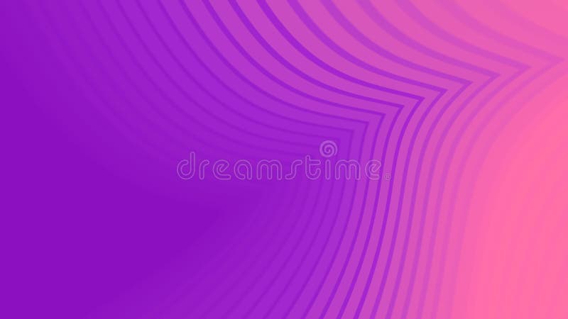 Arrière-plan géométrique simple formes courbes 3d animation de boucle de rendu 4k illustration stock