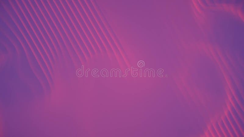 Arrière-plan ondulé violet et rose 3d rendu animation numérique hd illustration de vecteur