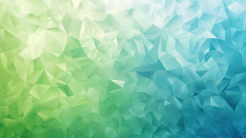 A blue and green polygonal background. AIG51A. AI generated. A blue and green polygonal background. AIG51A. AI generated