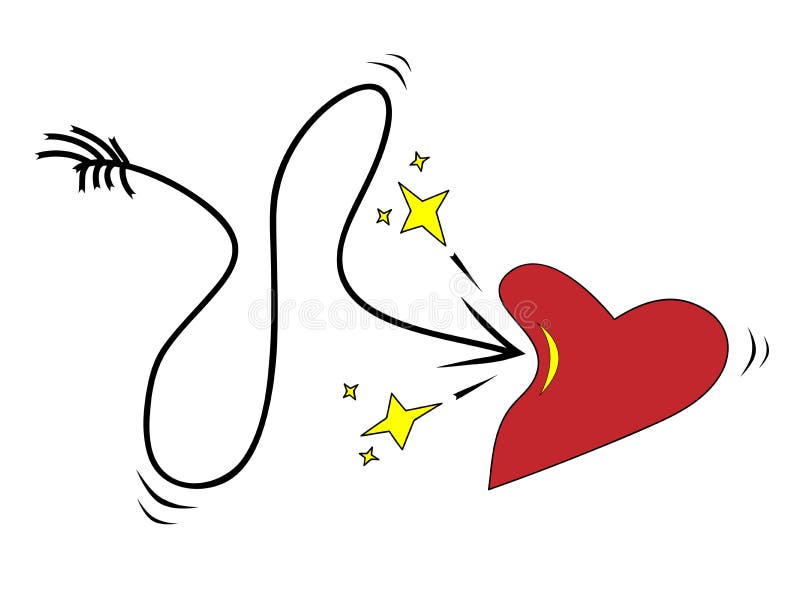 Heart Bent Stock Illustrations – 521 Heart Bent Stock Illustrations,  Vectors & Clipart - Dreamstime