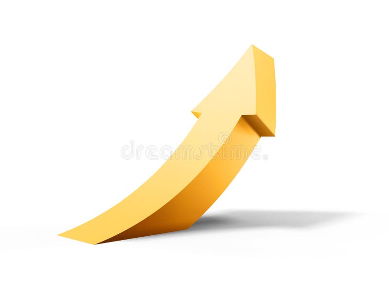 Arrow curve up