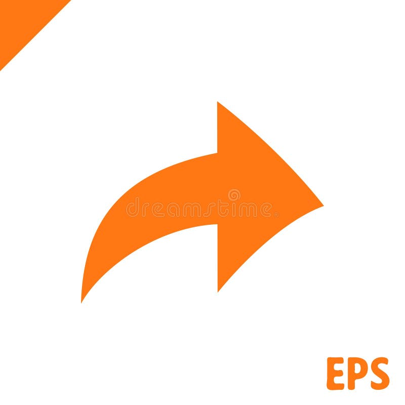 Arrow icon stock vector illustration flat design royalty free illustration