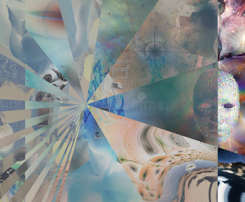 Arrow of time royalty free illustration