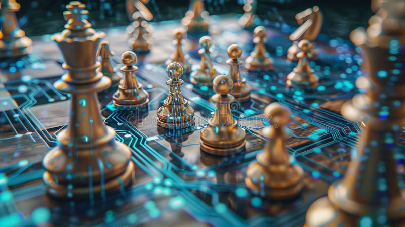 With arrows and annotations, this virtual board teaches chess strategy. Annotations ai stock images, royalty-free photos and pictures