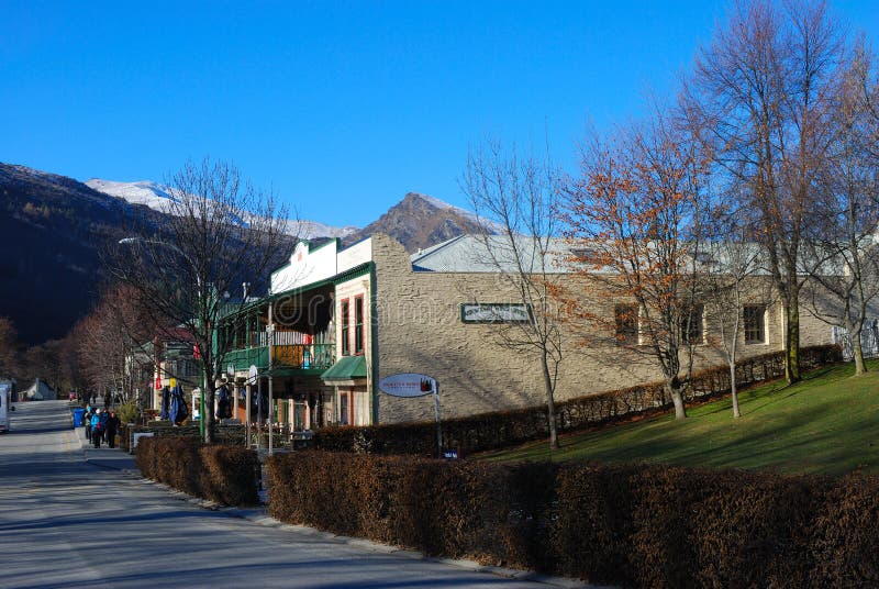 Arrowtown Nuova Zelanda fotografia stock Arrowtown Nuova Zelanda fotografia stock