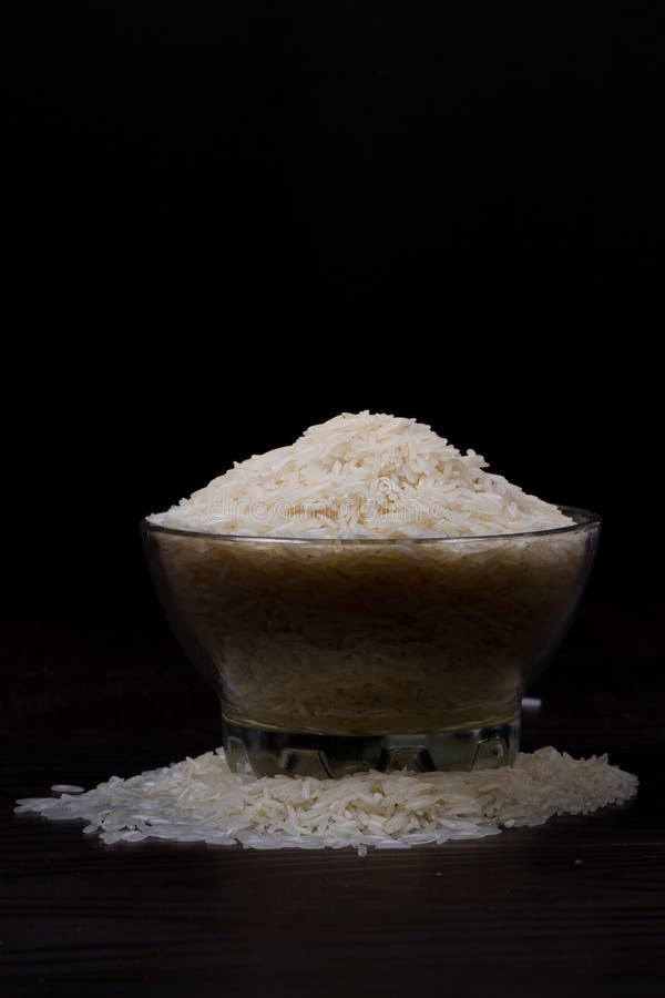 Arroz basmati de la India imagen de archivo. Imagen de cena 124425671