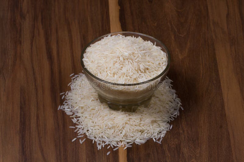 Arroz basmati de la India foto de archivo. Imagen de hoja 124426760