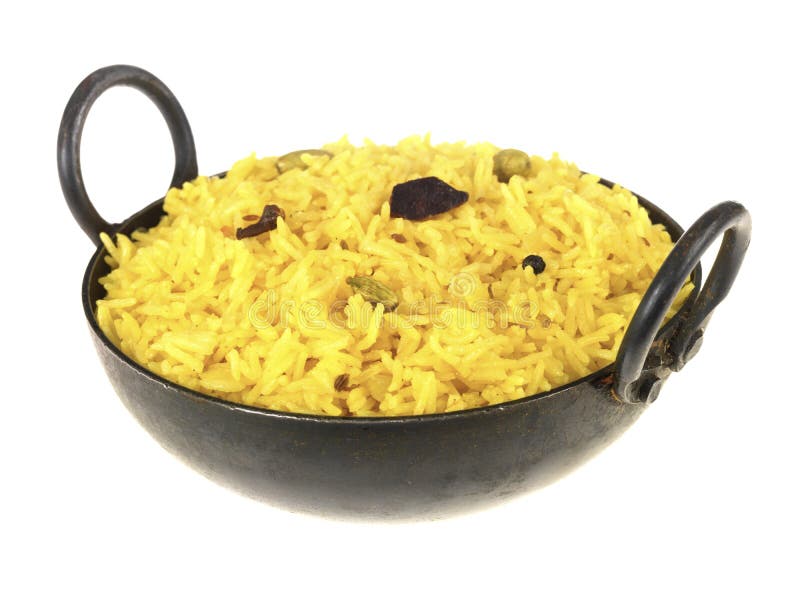 Arroz indio de Pilau imagen de archivo. Imagen de indio 18161163