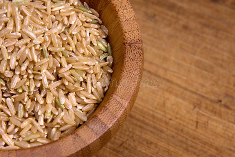 Arroz integral imagem de stock Arroz integral imagem de stock