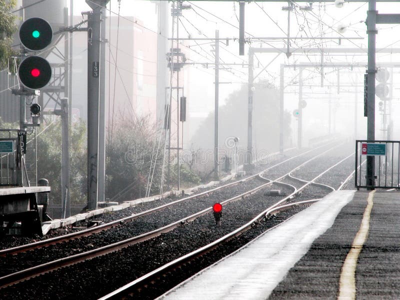 Arrêt de train photographie stock libre de droits Arrêt de train photographie stock libre de droits