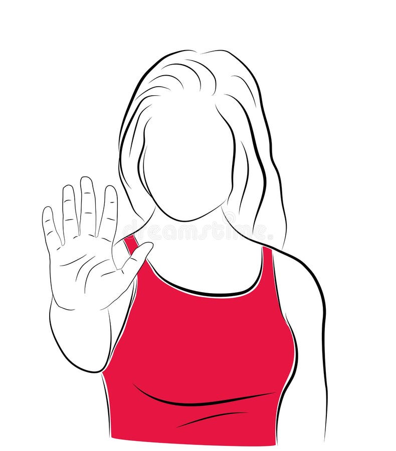 Arrêtez la violence contre des femmes, concept de violence de femme Illustration de vecteur illustration de vecteur Arrêtez la violence contre des femmes, concept de violence de femme Illustration de vecteur illustration de vecteur