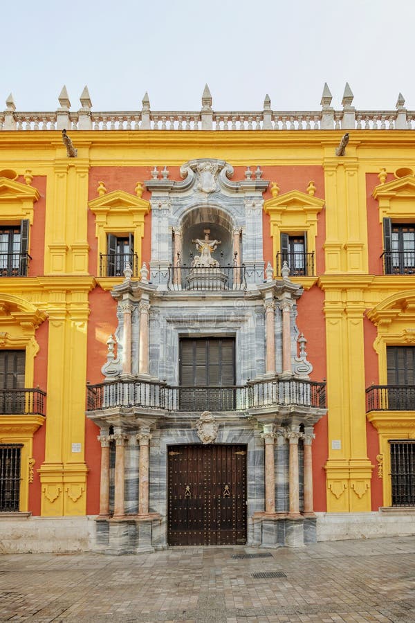Ars Malaga Palace in Malaga, Spain Stock Image Image of