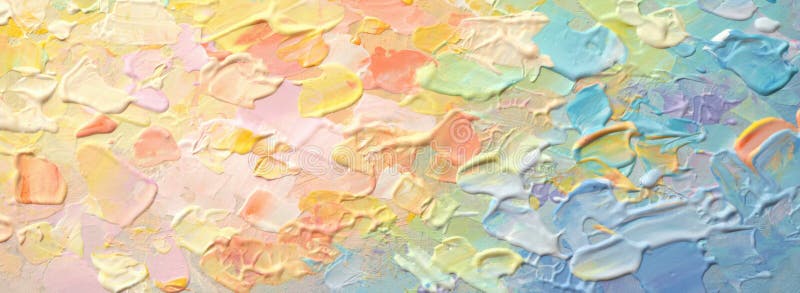 Art Abstract Acrylic and Watercolor Painting. Pastel Color Texture ...