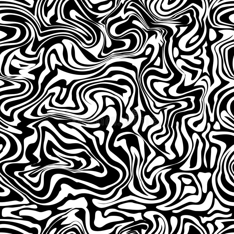 Art Abstract Irregular Web Marble Print Template in Black and White ...