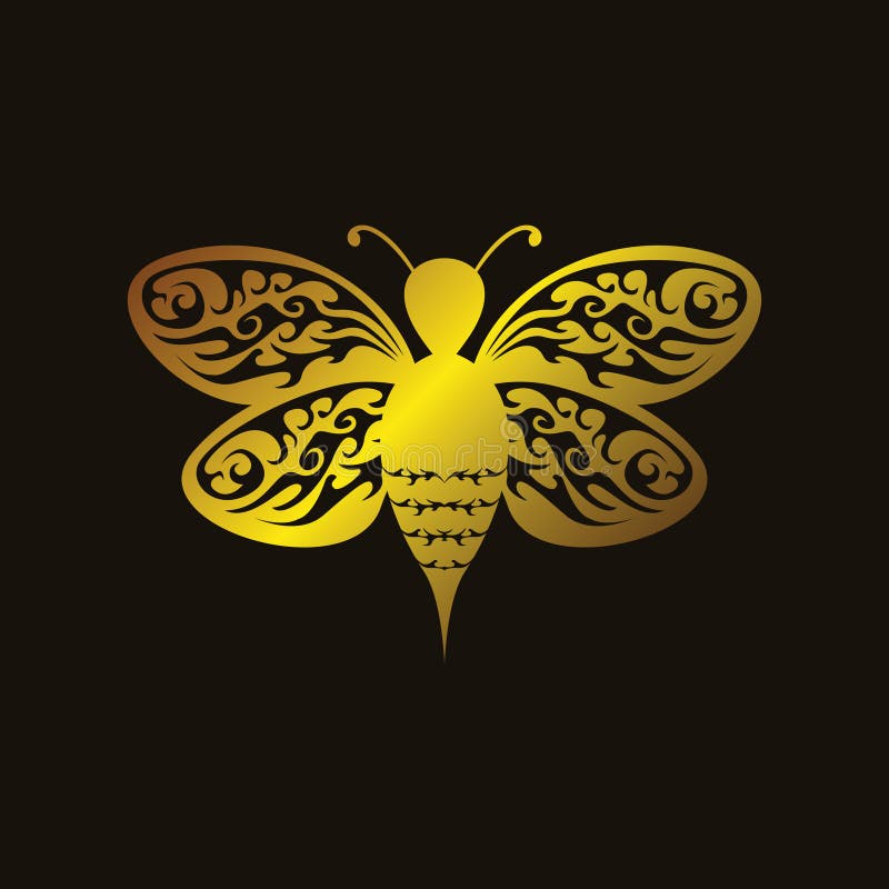 Art Bee ilustração royalty free Art Bee ilustração royalty free