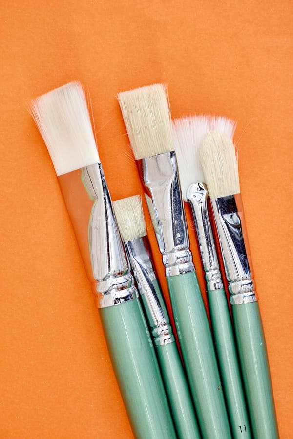 Art Brushes stock photo. Image of group, paint, bunch 113119852