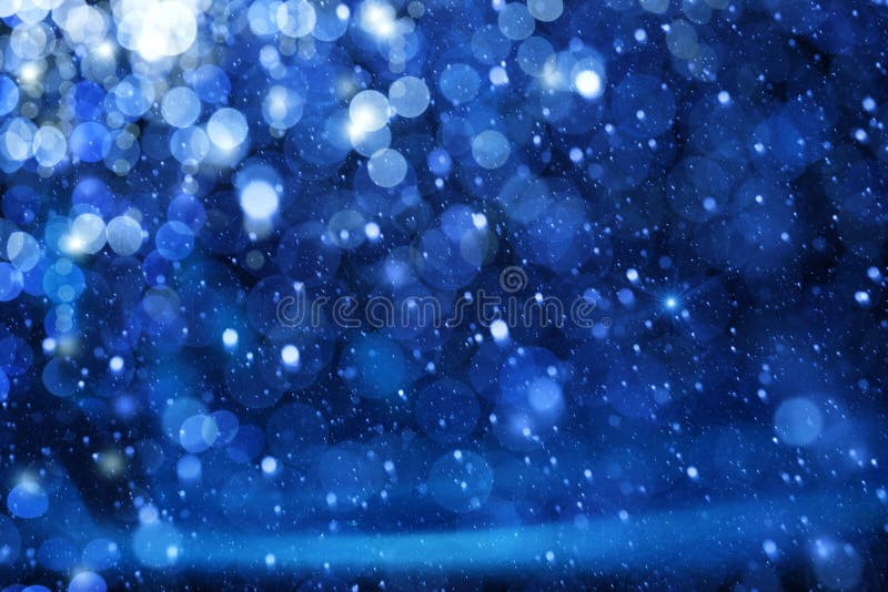 Art Christmas Lights su fondo blu