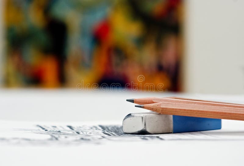 Art class royalty free stock photography