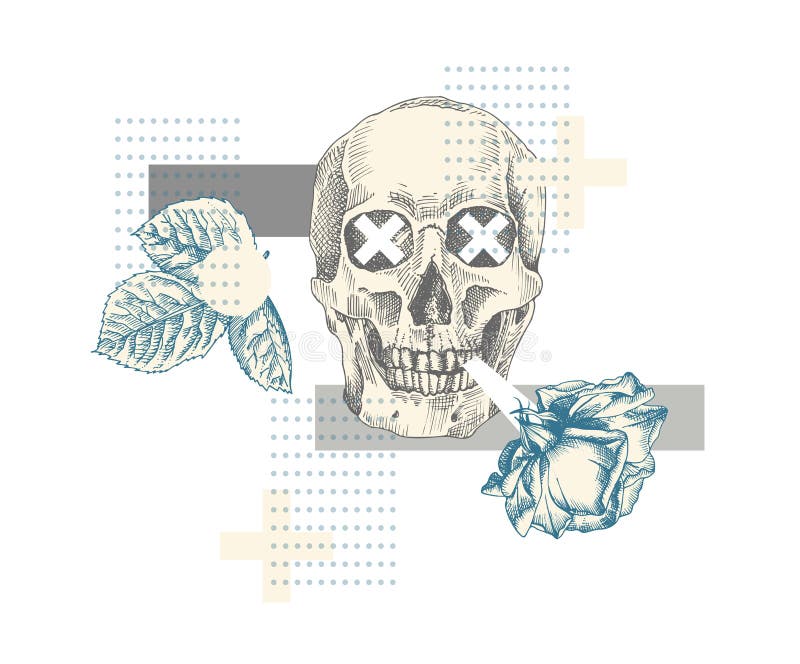 Skull Geo Tattoo SVG Flash Halftone Tattoo Goth Mystical Horror Gothic  Skeleton instant Digital Download Cut File Ai Svg Eps Png Pdf Cricut - Etsy