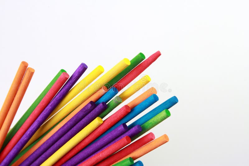 Art of colored sticks stock image. Image of wooden, sticks 70648893