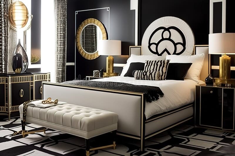 Art Deco Bedroom Design a Bedroom with an Art Deco Inspired Design