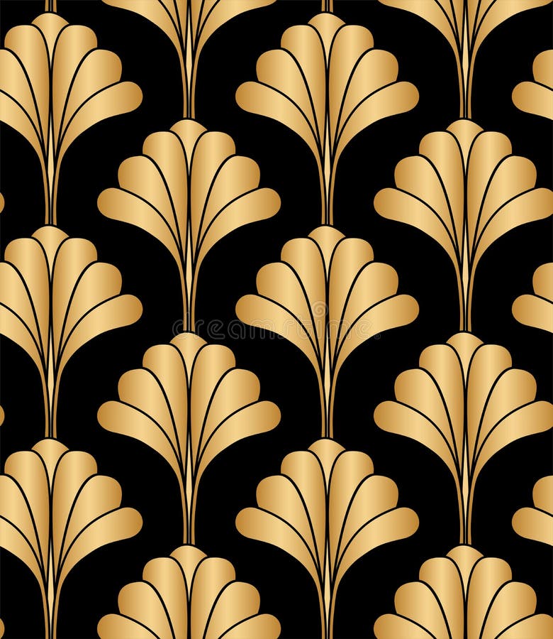 Art Deco Gatsby Style Seamless Pattern vector illustration Art Deco Gatsby Style Seamless Pattern vector illustration